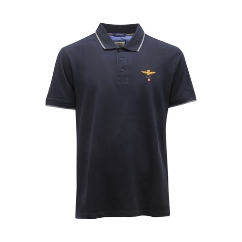 Q3067 polo uomo aeronautica - q3067,